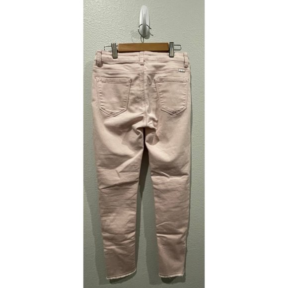 KAN CAN Jeans Pink Side Ankle Zipper - Picture 4 of 4